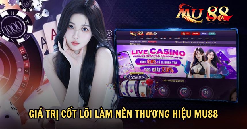 Về chúng tôi MU88 có 5 giá trị cốt lõi không thay đổi