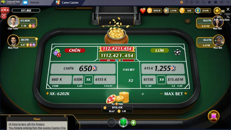 Điểm qua thuật ngữ chính của Baccarat